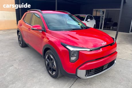 Red 2025 Kia Stonic Wagon Sport