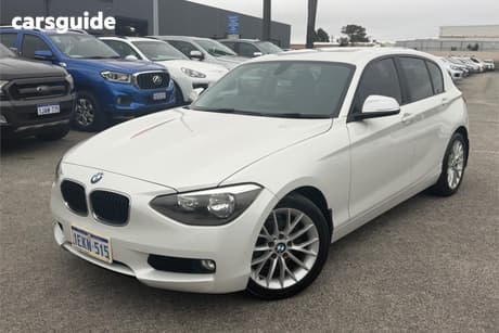 White 2014 BMW 118D Hatchback 18D