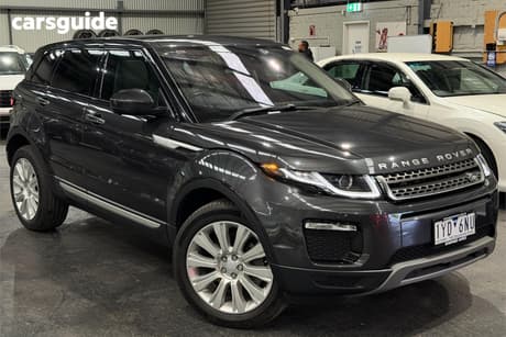 Grey 2017 Land Rover Range Rover Evoque SUV TD4 180 HSE 4X4