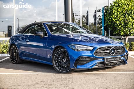 Blue 2025 Mercedes-Benz Cle300 Cabriolet 4Matic Mhev