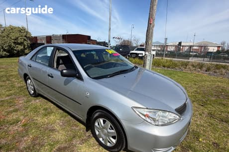 Silver 2003 Toyota Camry Sedan Altise