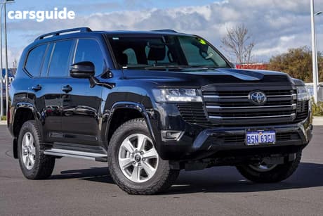 Black 2022 Toyota Landcruiser Wagon Lc300 Gxl (4X4)