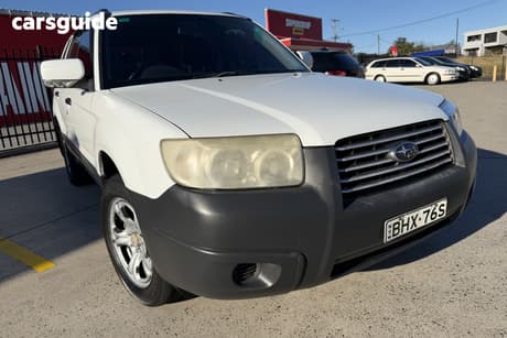 White 2006 Subaru Forester Wagon X