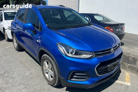 Blue 2017 Holden Trax Wagon Ls