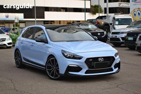 Blue 2018 Hyundai I30 Hatchback N Performance