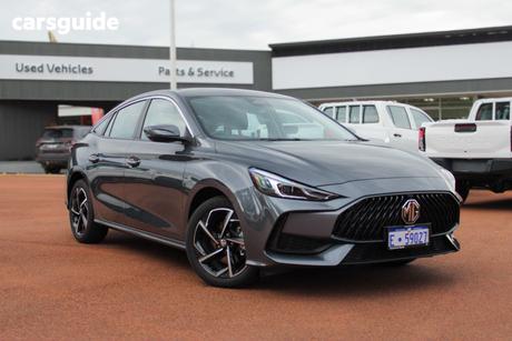 Grey 2025 MG MG5 Sedan Essence