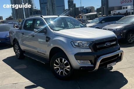 Silver 2017 Ford Ranger Dual Cab Pick-up Wildtrak 3.2 (4X4)