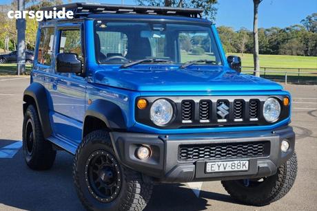 Blue 2023 Suzuki Jimny Wagon Glx