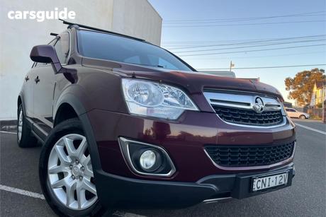 Red 2013 Holden Captiva Wagon 5 Lt (Fwd)