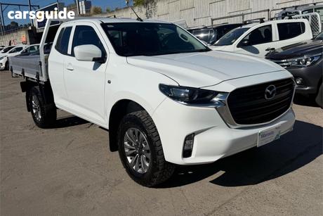 White 2024 Mazda BT-50 Freestyle Cab Chassis Xt (4X2)