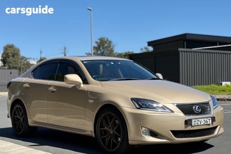 Beige 2007 Lexus IS250 Sedan X