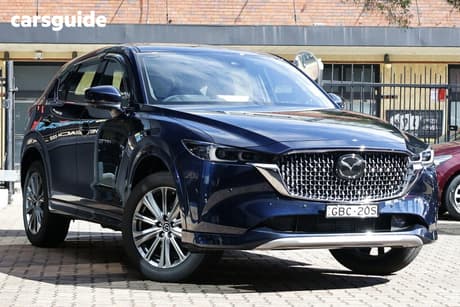 Blue 2025 Mazda CX-5 Wagon G35 Akera Turbo (Awd)