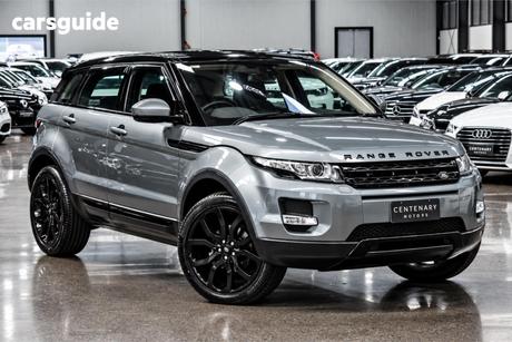 Grey 2015 Land Rover Range Rover Evoque SUV TD4 PURE TECH 4X4