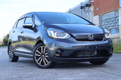Grey 2021 Honda Fit Hatch (HYBRID)  GR3