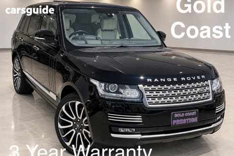 Black 2015 Land Rover Range Rover SUV SDV8 AUTOBIOGRAPHY 4X4