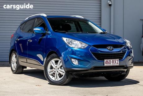 Blue 2011 Hyundai IX35 Wagon Elite (Awd)