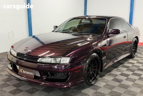 Purple 1996 Nissan 200SX Coupe SPORTS R