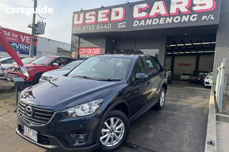 Blue 2016 Mazda CX-5 Wagon Maxx Sport (4X2)
