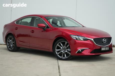 Red 2017 Mazda 6 Sedan Gt