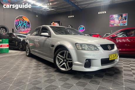 Silver 2010 Holden Commodore Sedan Ss