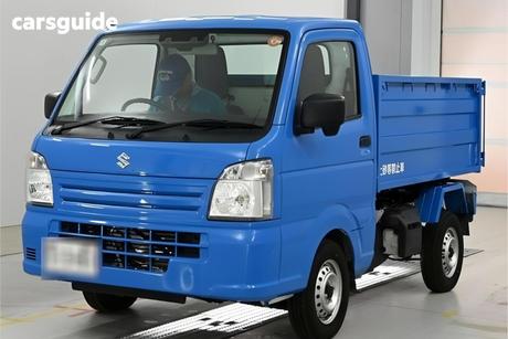Blue 2025 Suzuki Carry Ute Tray TIPPER DUMP TRUCK, VERY LOW KMS,