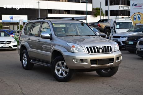 Beige 2003 Toyota Landcruiser Prado SUV GXL 4X4
