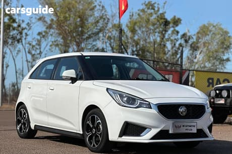 White 2021 MG MG3 Hatchback Excite (With Navigation)