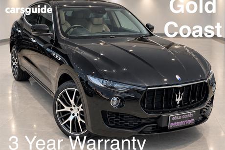 Black 2017 Maserati Levante Wagon