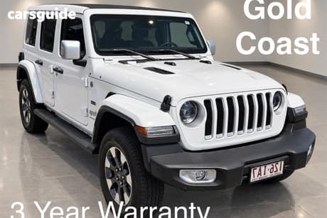 White 2023 Jeep Wrangler Unlimited Hardtop Overland (4X4)