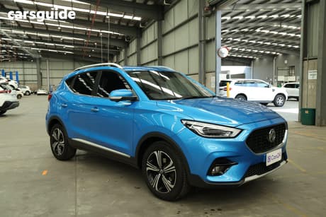 Blue 2021 MG ZST Wagon Vibe