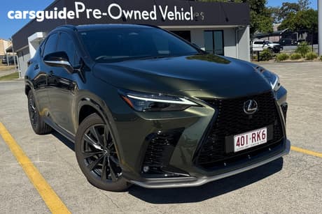 Green 2025 Lexus NX350H Wagon F Sport Hybrid 2Wd