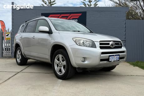 Silver 2007 Toyota RAV4 SUV SX6 GSA33R