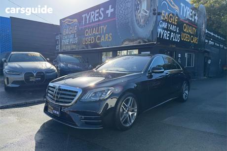Black 2018 Mercedes-Benz S450 Saloon L