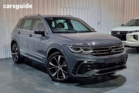Grey 2021 Volkswagen Tiguan Wagon 162 Tsi R-Line
