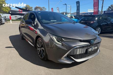 Grey 2021 Toyota Corolla Hatchback Zr Hybrid