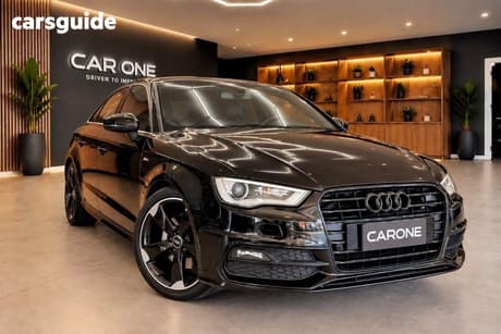 Black 2015 Audi A3 Hatchback S/Back 1.4 Tfsi Attraction Cod