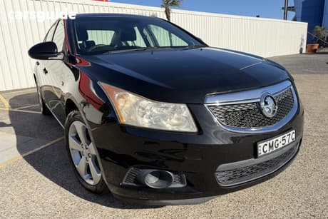 Black 2012 Holden Cruze Sedan Cd