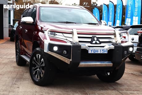 Red 2020 Mitsubishi Pajero Sport Wagon Gls (4X4) 5 Seat