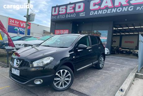 Black 2011 Nissan Dualis Wagon Ti (4X2)