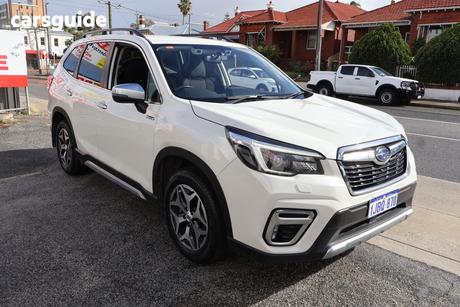 White 2021 Subaru Forester Wagon Hybrid L (Awd)