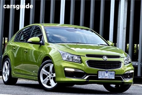 Green 2015 Holden Cruze Hatchback Sri V