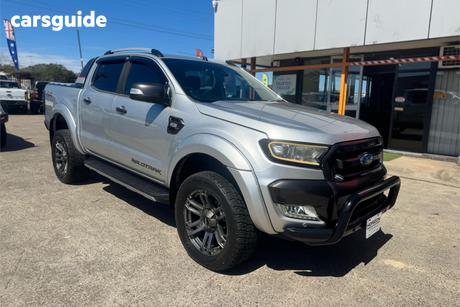 Silver 2017 Ford Ranger Dual Cab Pick-up Wildtrak 3.2 (4X4)