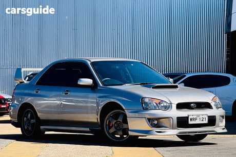 Grey 2005 Subaru Impreza Sedan Wrx Wrp10