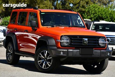 Orange 2026 GWM Tank 300 Wagon Ultra Diesel