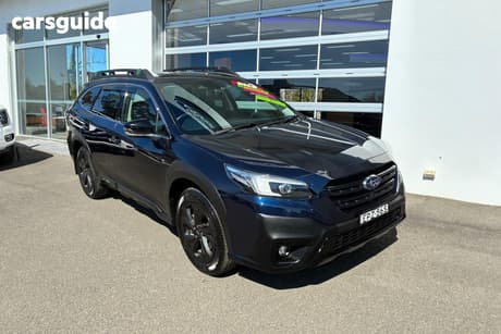Blue 2021 Subaru Outback Wagon Awd Sport