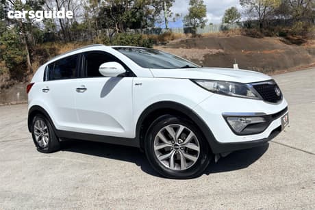 White 2015 Kia Sportage Wagon Sli (Awd)