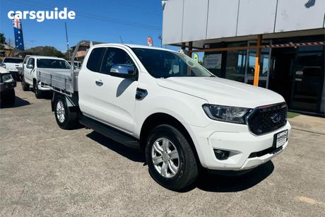 White 2022 Ford Ranger Super Cab Utility Xlt 3.2 (4X4)