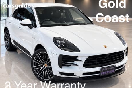 White 2019 Porsche Macan Wagon S