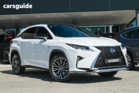 White 2017 Lexus RX350 Wagon F Sport