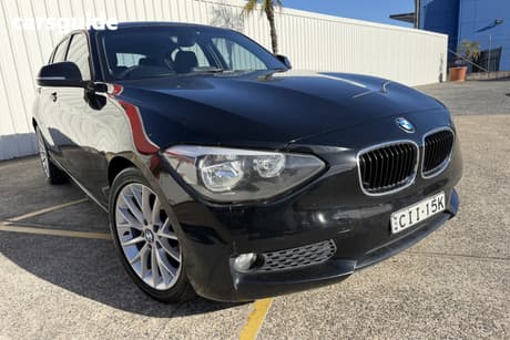Black 2012 BMW 118D Hatchback 18D